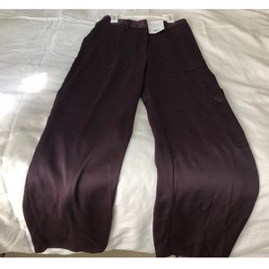TOPSHOP Plum Wide Leg Trouser